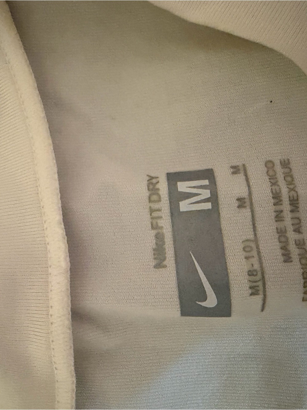Nike Women’s White Dri-FIT Athletic Pants
